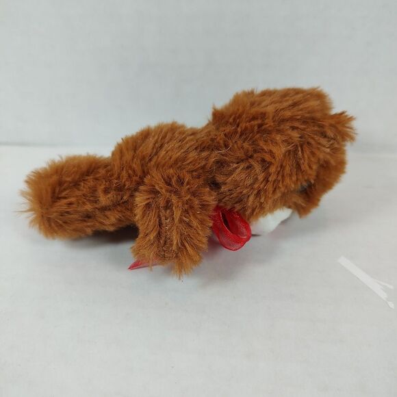 Happy Valentine's Day Mini Novelty Plush Bear Romance Love Anniversary Red Bow - Picture 12 of 15